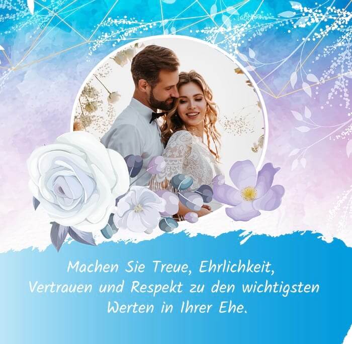 Romantische und lustige Ehe Sprüche und Gedichte