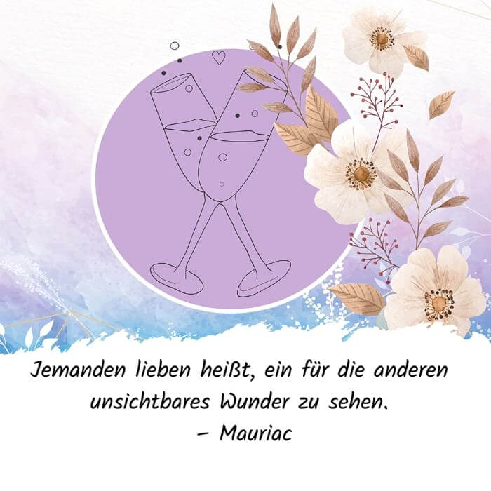 Romantische und lustige Ehe Sprüche und Gedichte