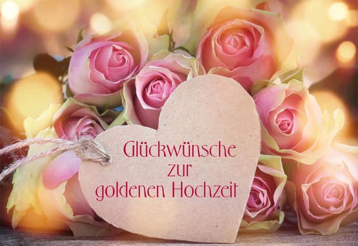 Moderne Sprüche und Zitate zur Goldenen Hochzeit